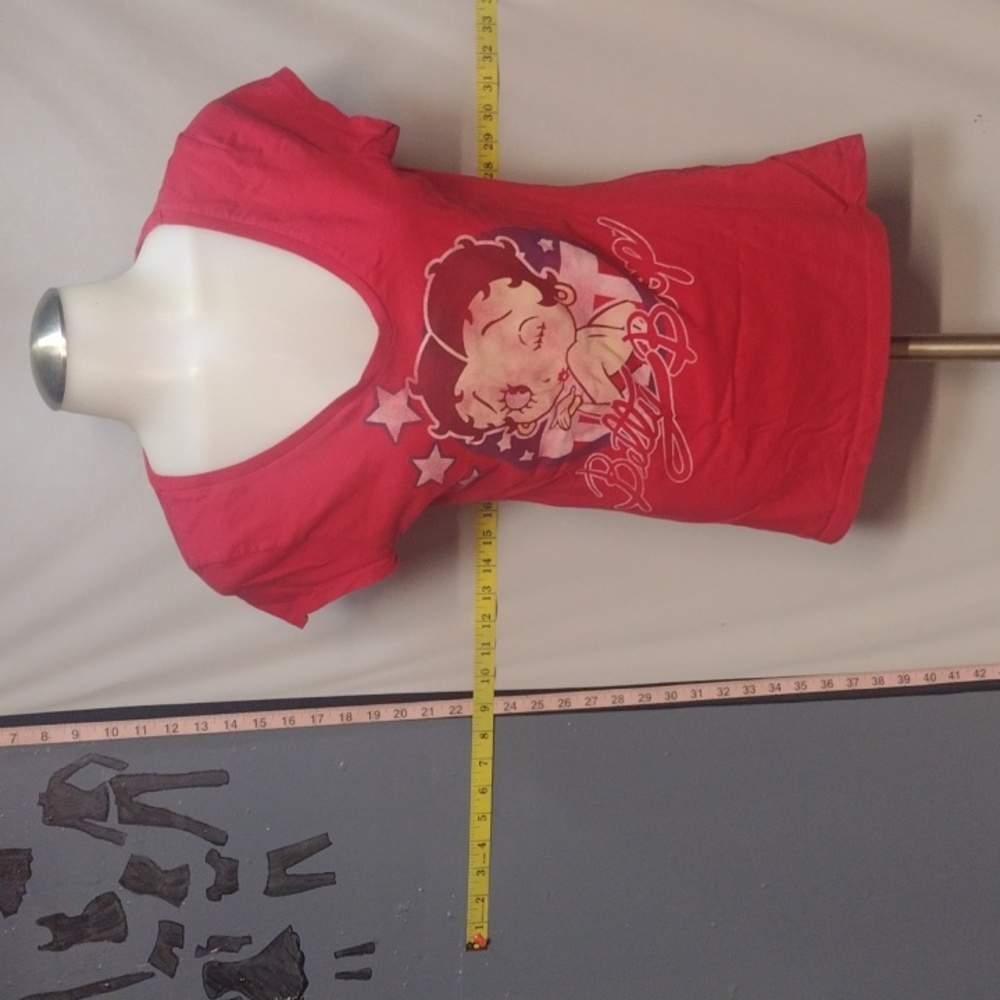 Junior's red Betty Boop top